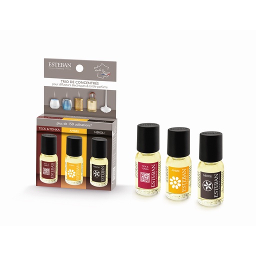 [KIT-027] Trio de concentrés de parfum - Esteban