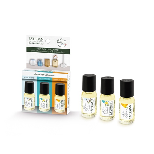 [KIT-029] Trio de concentrés de parfum - Esteban