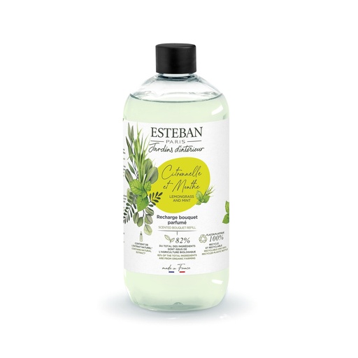 [BCM-015] Recharge bouquet parfumé citronnelle et menthe - Esteban