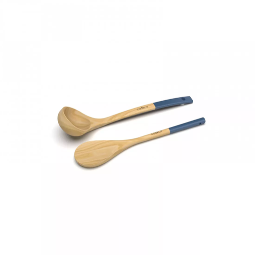 Set cuillère et louche en bois - Cookut