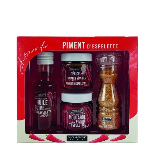 [501020020] Coffret autour du piment d’espelette - Savor et Sens