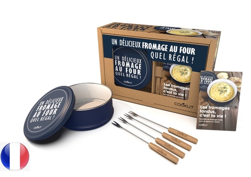 Coffret cadeau cuiseur fromage au four - Cookut