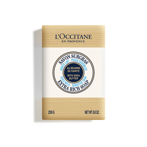 Savon Surgras Karité Lait - Peaux Sensibles - L'Occitane