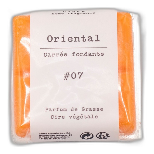 [BBP48-ORI] Carré fondant cire végétale – Oriental - Drake