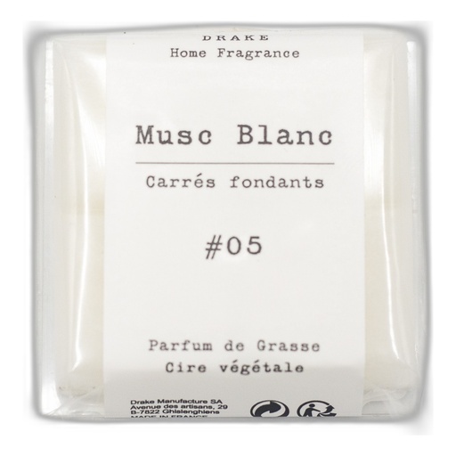 [BPP48-MUS] Carré fondant cire végétale – Musc - Drake