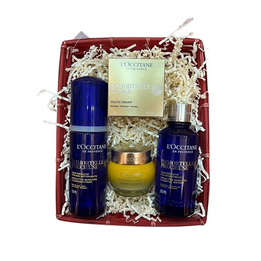 Coffret Anti-Âge Complet L'Occitane - Soin Luxueux de la Peau