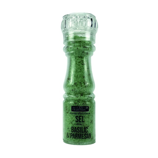 [501090001] Moulin Sel Basilic et Parmesan - Savor et Sens