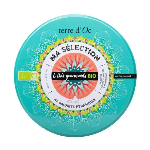 [TOTHTGOCOF042A] Coffret 42 sachets de thés gourmands bio - Terre d'Oc