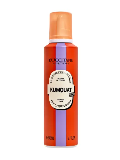 [01MD200KK24H] Mousse de douche Karité Kumquat - L'Occitane