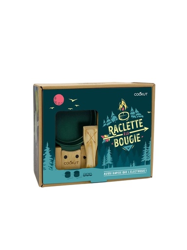 [LUMI2SL03-0422/2] Raclette à la bougie série limitée forêt verte - Cookut