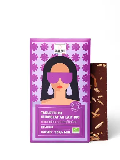 Chocolat au lait aromatisé - Quai Sud