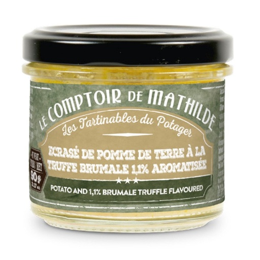 [TARTI0026] Tartinable écrasé de pomme de terre à la truffe - Le Comptoir de Mathilde