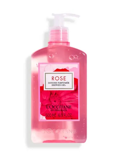 [24GD500R22] Gel Douche parfumée à la Rose - L'Occitane