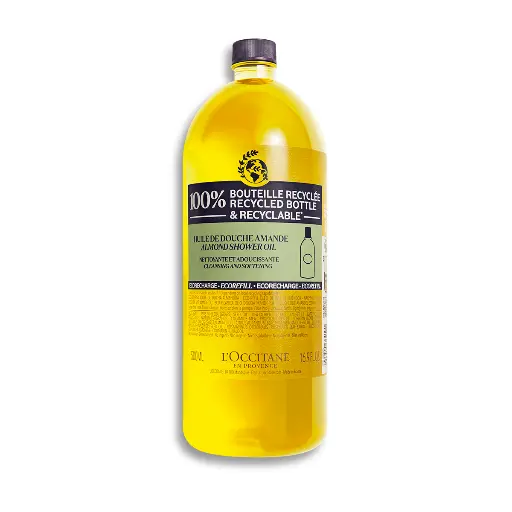 [29RH500A15] Eco recharge Huile de douche Amande - L'Occitane