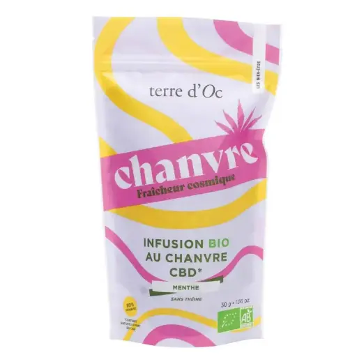 [TOTBEDP059] Chanvre et Infusion Menthe BIO - Terre d'Oc 