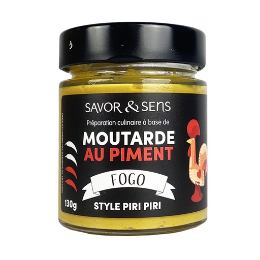 [501060079] Moutarde au piment Fogo - Savor et sens 