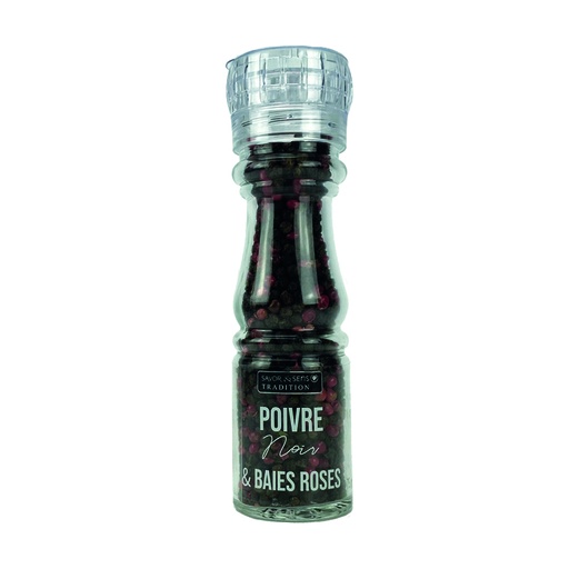 [501080015] Moulin Poivre Baies Rose et Poivre Noir - Savor et Sens