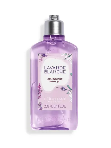 [15GD250LB23] Gel Douche Lavande Blanche - L'Occitane